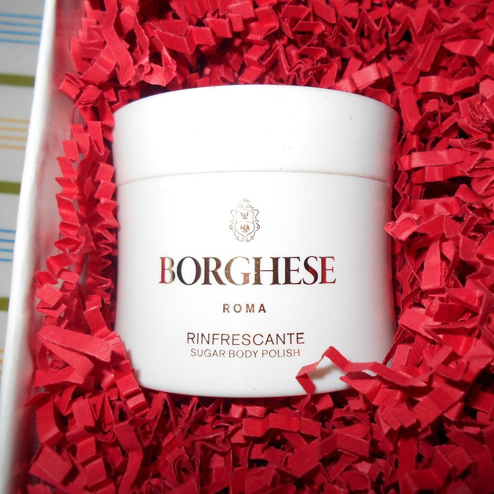 BORGHESE Roma Sugar Body Polish 2.7 Fl Oz - New In Box - NIB Gift Set-  NWT